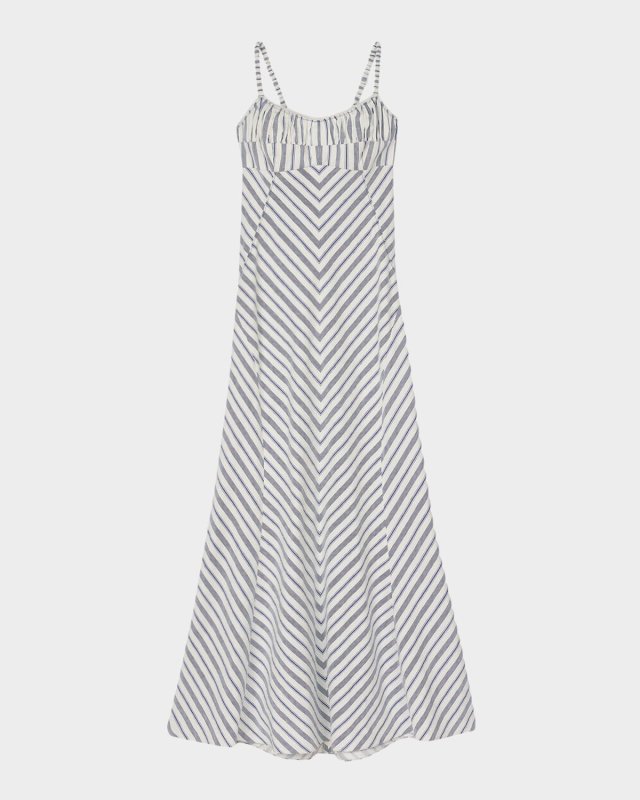 Carinia Striped Maxi Dress